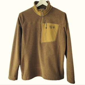 Mountain Hardwear Half Zip Fleece Sweater Size M